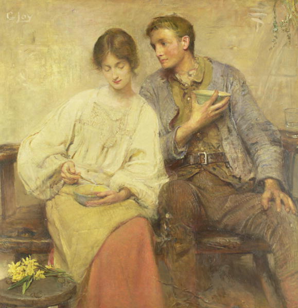 A Dinner Of Herbs by George William Joy